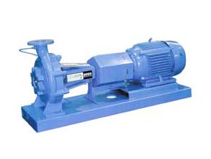 Industrial pump with electric motor