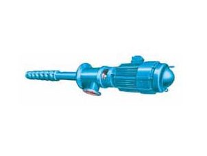 Blue mechanical device for industrial use