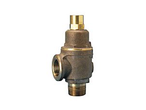 Metal pressure relief valve device