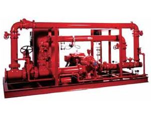 Fire suppression pump system equipment